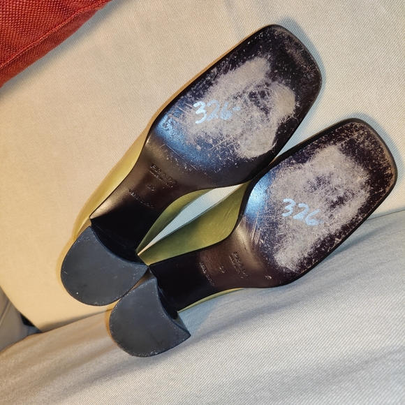 Vintage Prada Square Toe Color block Pumps, Size 39 US 8.5 - Picture 8 of 12